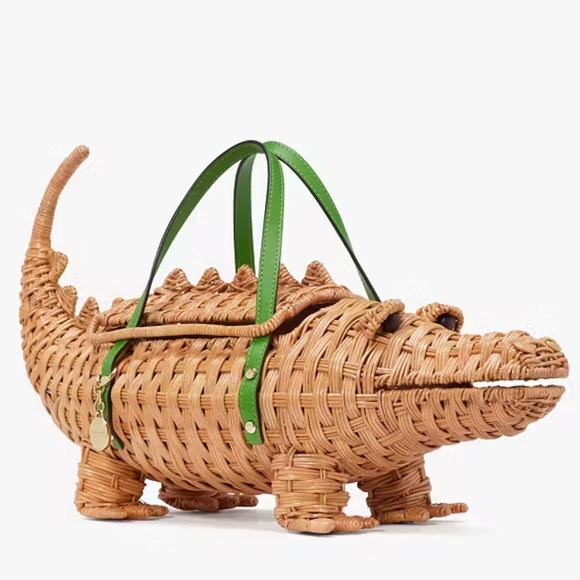 Kate Spade SWAMPED WICKER 3D Alligator - Picture 4 of 14